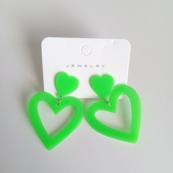 Fashion Jewelry Jewelry - Fashion Jewelry Heart Dangle Earrings